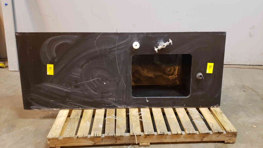 6'6" Black Epoxy Sink W/ Countertop (SKU: 1585AA)(1585AA)