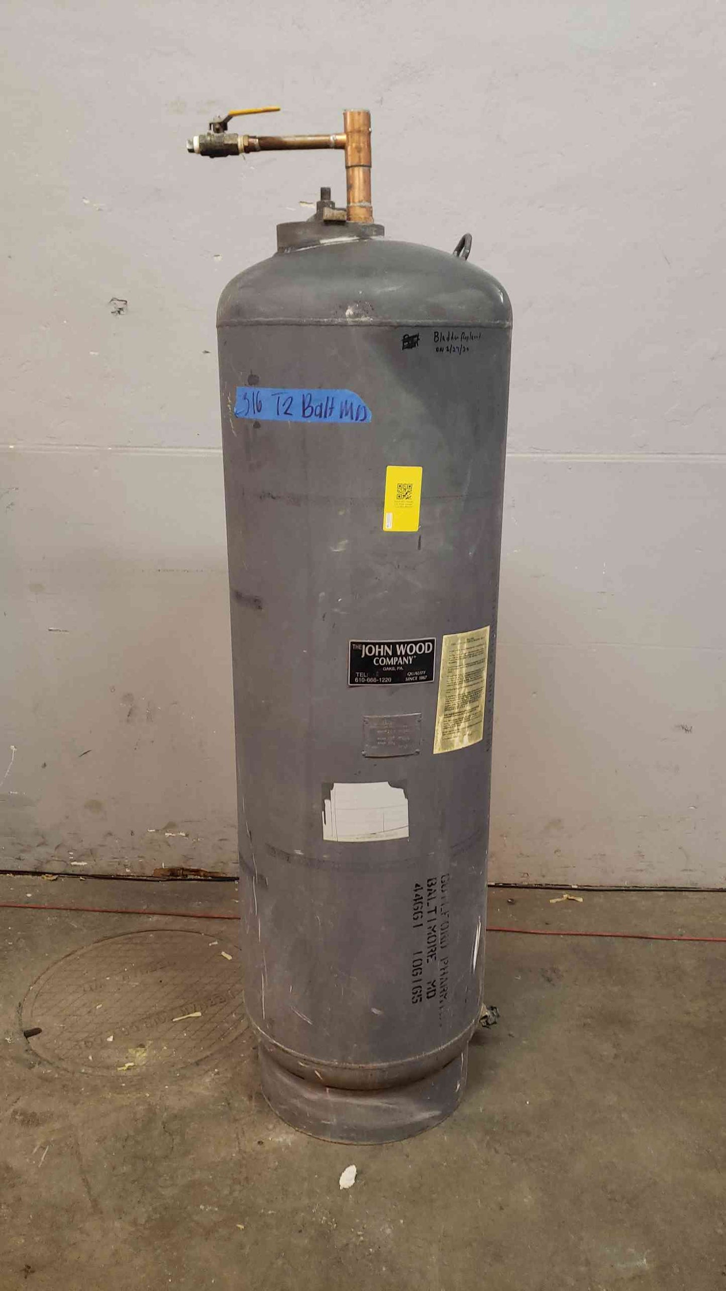John Woods 6'3" Metal Storage Tank Expansion (SKU: 2065AA)(2065AA)