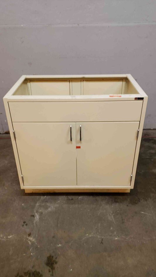 Kewaunee 3' Lab Casework Metal Base 2 Door Cabinet /Base cabinets(SKU: 2086AA)(2086AA)