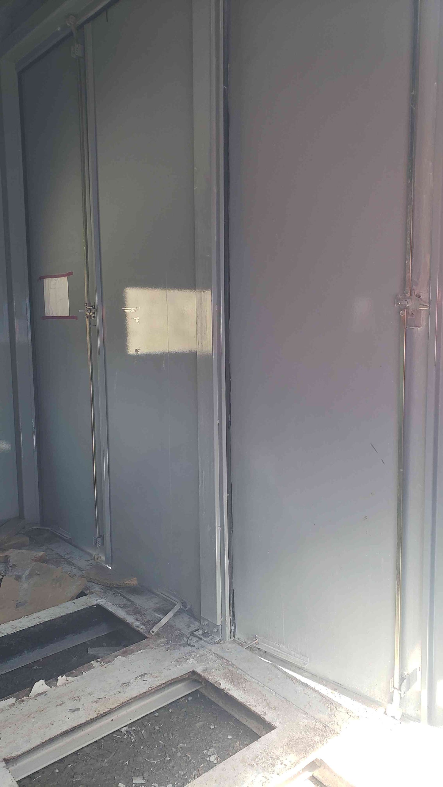 Large Outdoor Electrical Enclosure Shed 141"x130"x128" H (SKU: 2570AA)(2570AA)