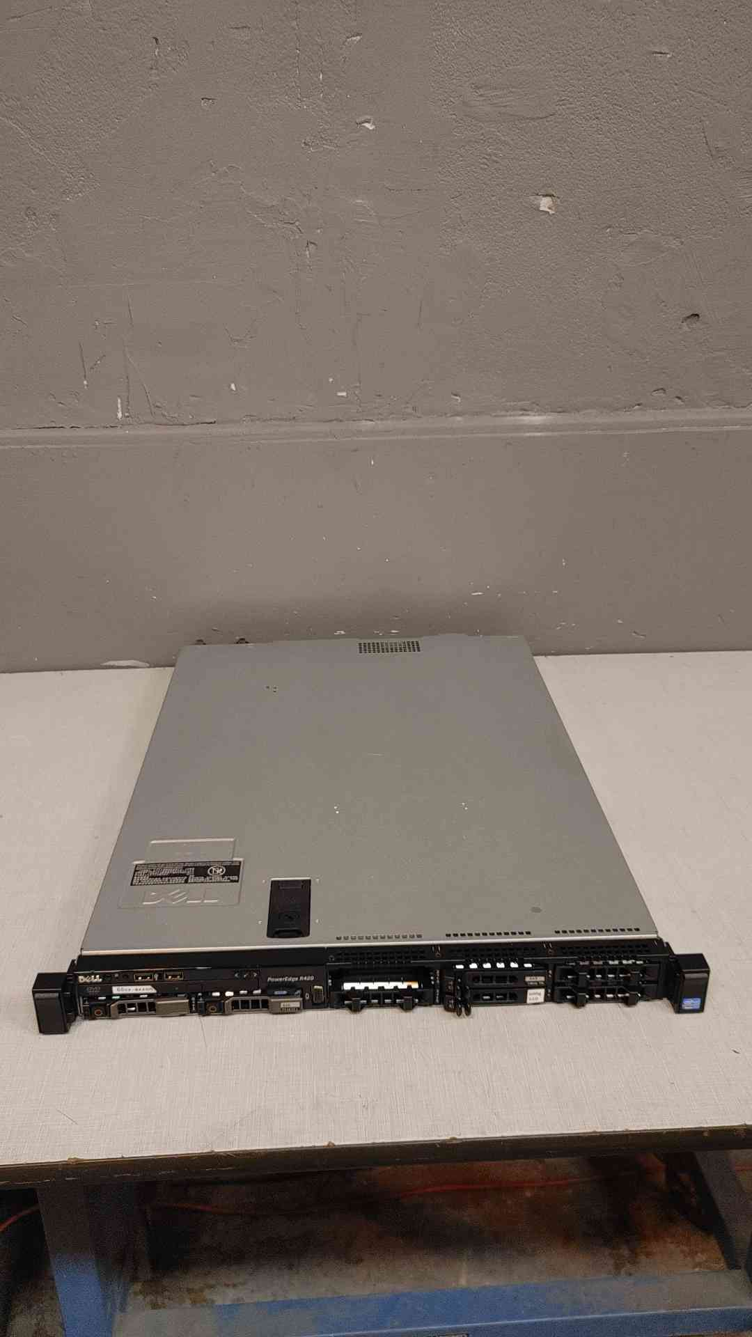 Lot of 2 Dell Poweredge R420 no hard drives included