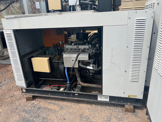 35KW Generac Generator Mitsubishi Engine Parts Only No Doors or Controls Good Engines-17522