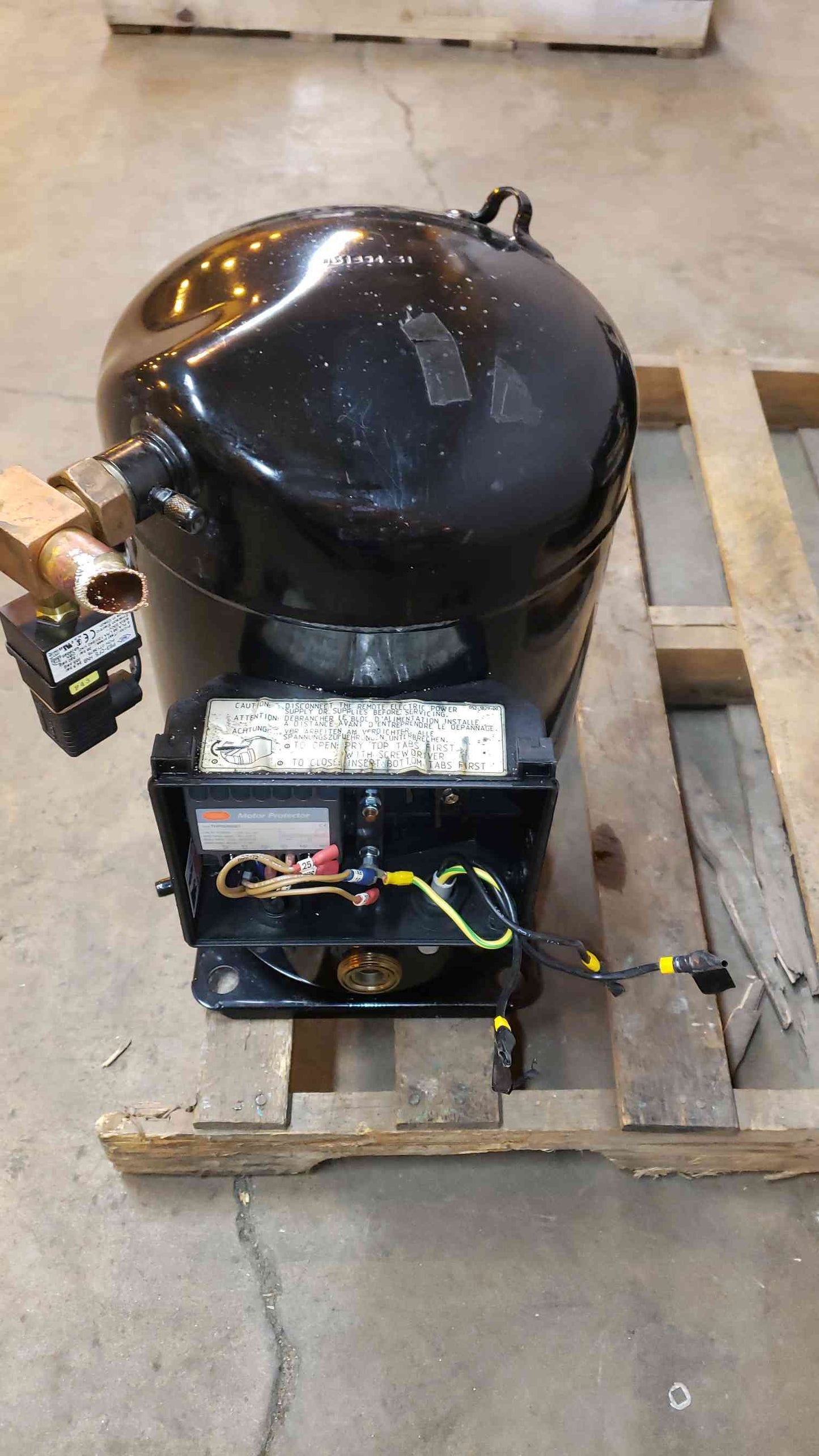 Copeland Scroll Compressor 460V 3PH ZR11M3TWD961 (SKU: 3595AA)(3595AA)