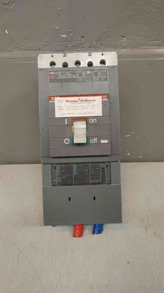 400A ABB S5N 3 Pole AL01033397 AB4507 SACE PR211 (3614AA)(3614AA)