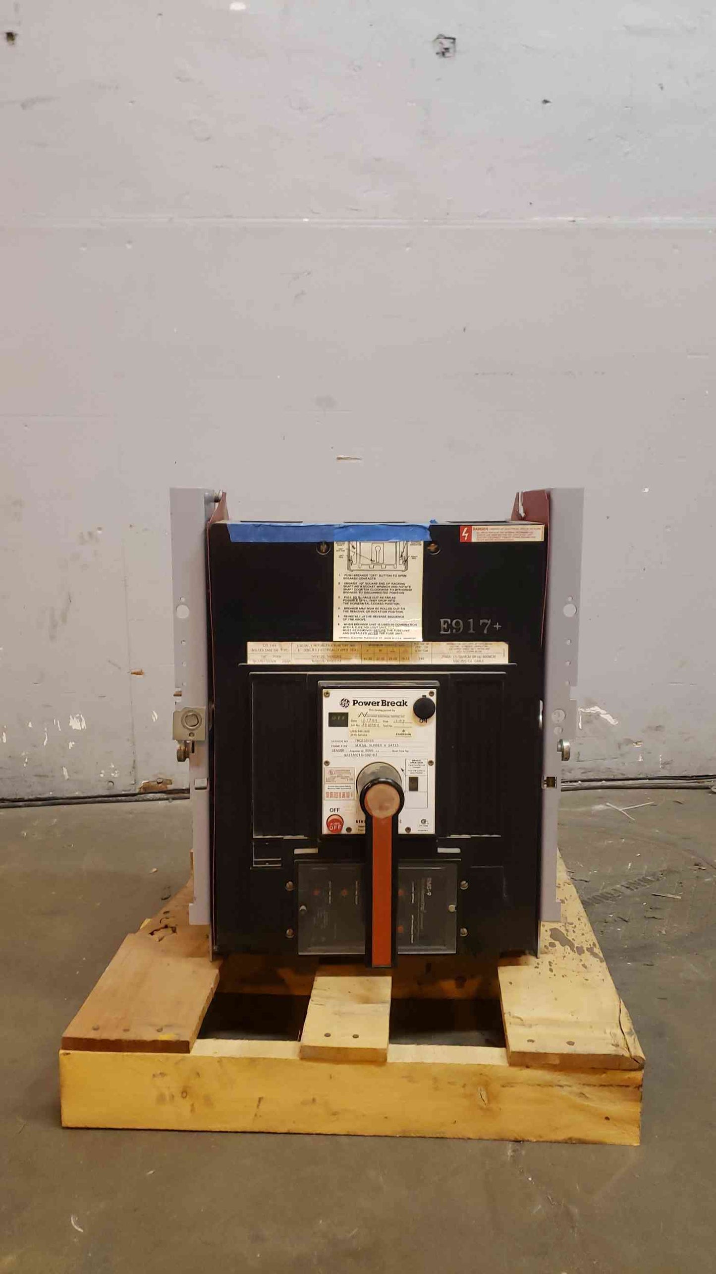 2000A GE PowerBreak THC2520SS Breaker RMS9 MicroVersaTrip (SKU:14493AA)(14493AA)