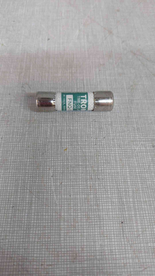 Box Of 10 COOPER BUSSMANN FNQ-5 FUSE, 5A, 500V, TIME DELAY(101635)