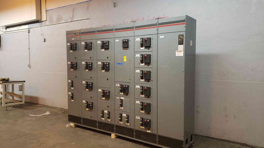 Cutler-Hammer 480v 600/800A 6 Sect UNITROL MCC Motor Control Center 22 Bucket(103259)