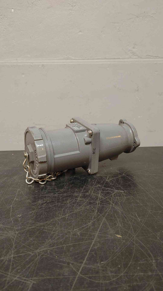 Lot of 4 Russellstoll Plug Receptacle 60A 120/208V 3PH DS6516FR(103337)