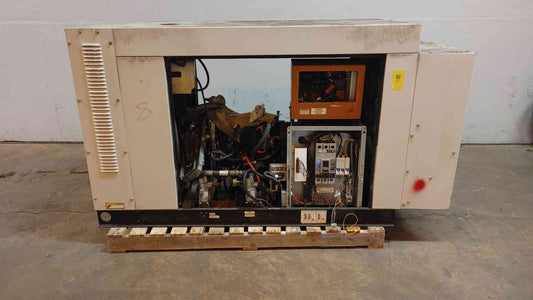 Use for parts - 35KW GENERAC 0053501 120/240V 146A 1PH Propane Generator AS