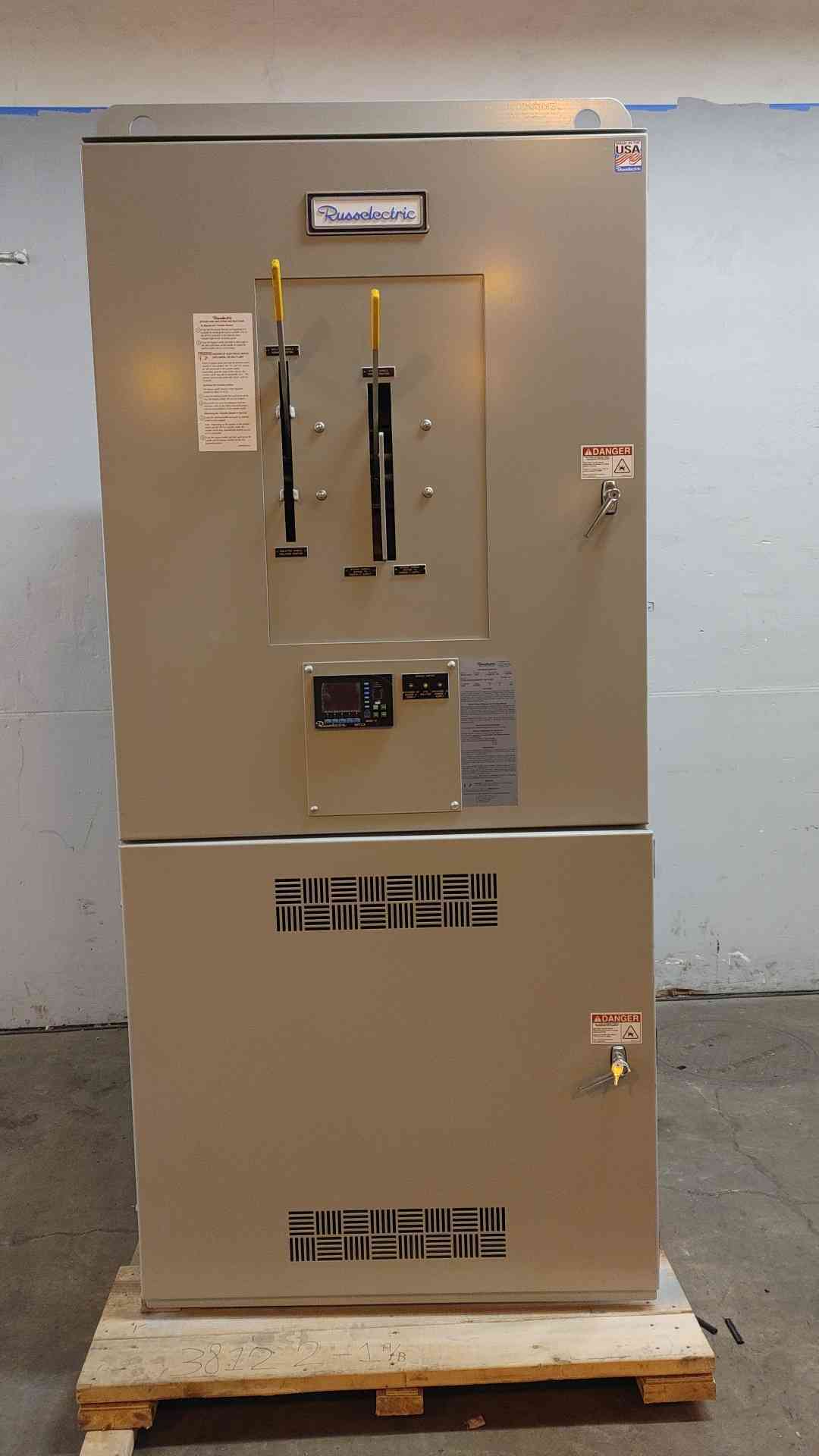 1200A Russelectric ATS Transfer Switch 277/480V 3PH 4 Wire RTS03ABLB12004AMF1RPTCS05(103463)