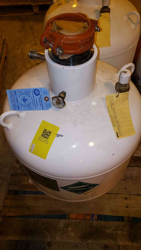 193 LBS Fike FM-200 HFC-227 Fire Suppression Tank(103554)