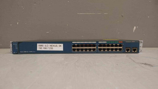 *Pickup Only* Lot of 4 Cisco Systems Catalyst 2960 Series 100-240V 1.3-.8A FOC1217U1VH(103634)