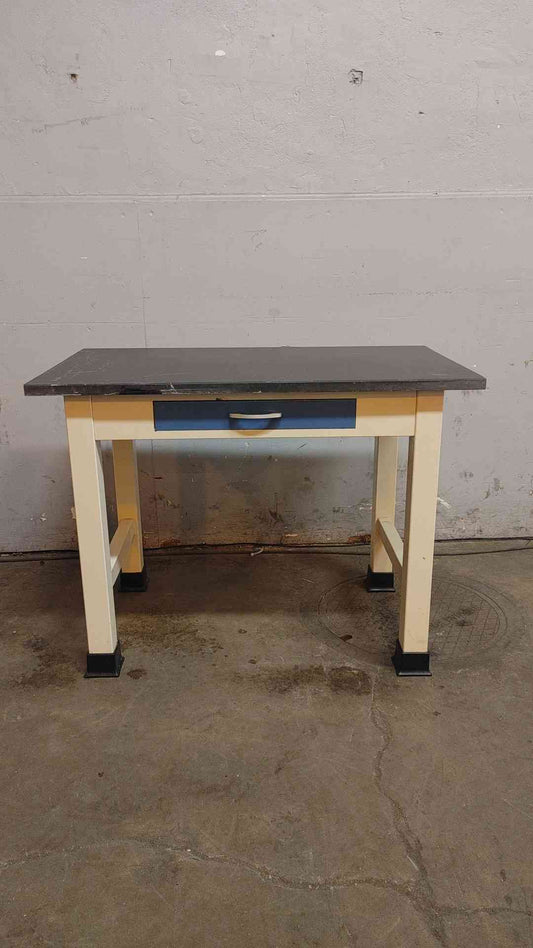 3' Desk Casework w/ Drawer Chem Resistant Counter top (SKU:103854)(103854)