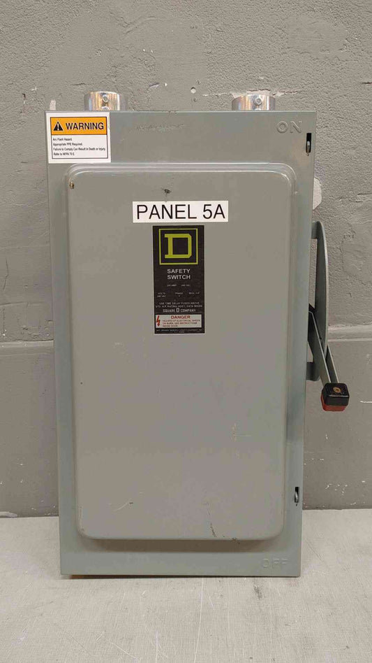 Square D Safety Switch Fusible 200A 240VAC 3PH H324(104042)