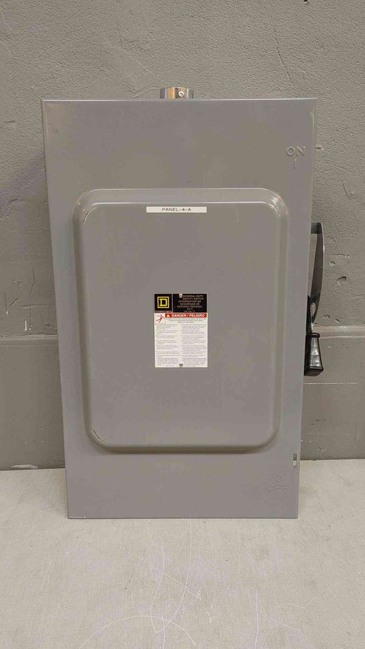 Square D General Duty Safety Switch Fusible Interruptor 200A 240VAC D324N(104041)