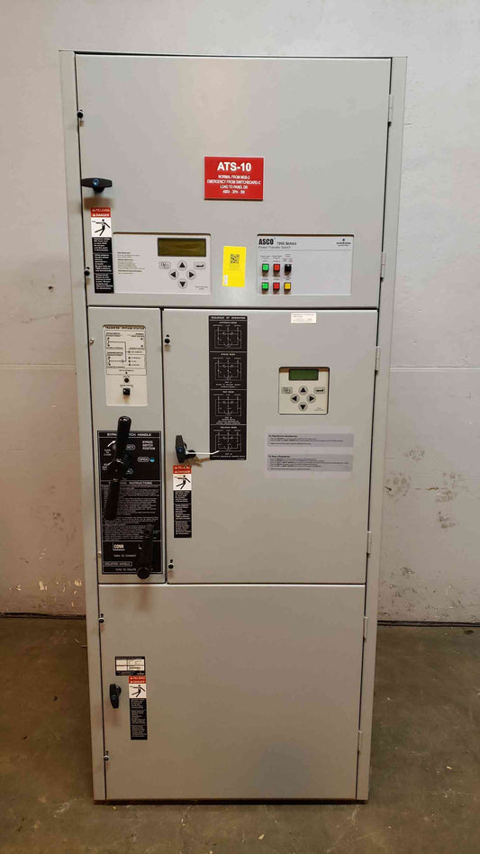 ASCO 7000 Series 400A 3PH Power Transfer Switch ATS(104129)