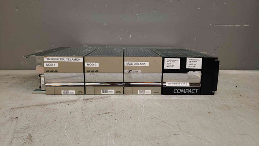 Elltek Rectifier Shelf 100-240VAC 15A/Feed 120ADC CK41-ANL-VC Populated(104144)