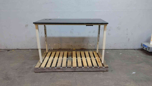 5' Black Lab Desk Chem Resistant Counter Top Metal Frame(104295)