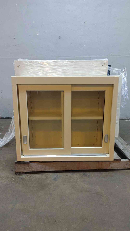 3'x12x30 Sliding Glass Overhead Casework Cabinet(104299)