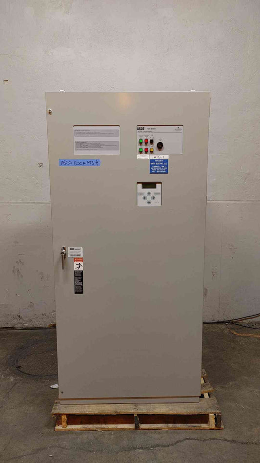 ASCO 7000 Series ATS 600A 480V 3PH H07ATSC30600N5XC(104462)
