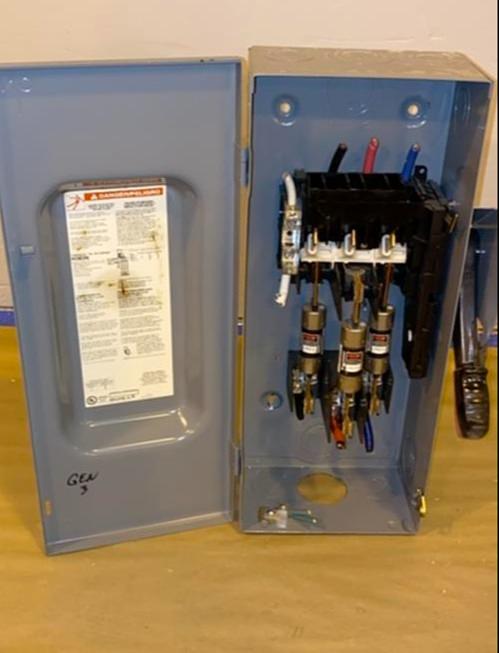 100A Square D Heavy Duty Safety Switch H363N(S6LLST3636)