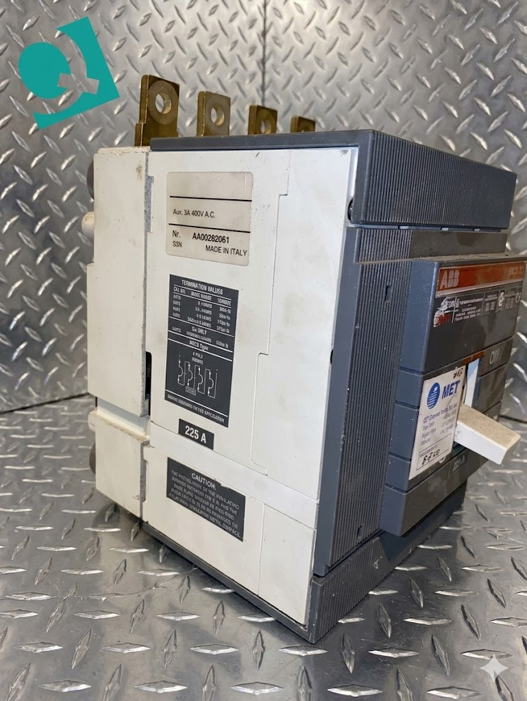 ABB SACE S3 225A Circuit Breaker L4873(S6LLST1305)