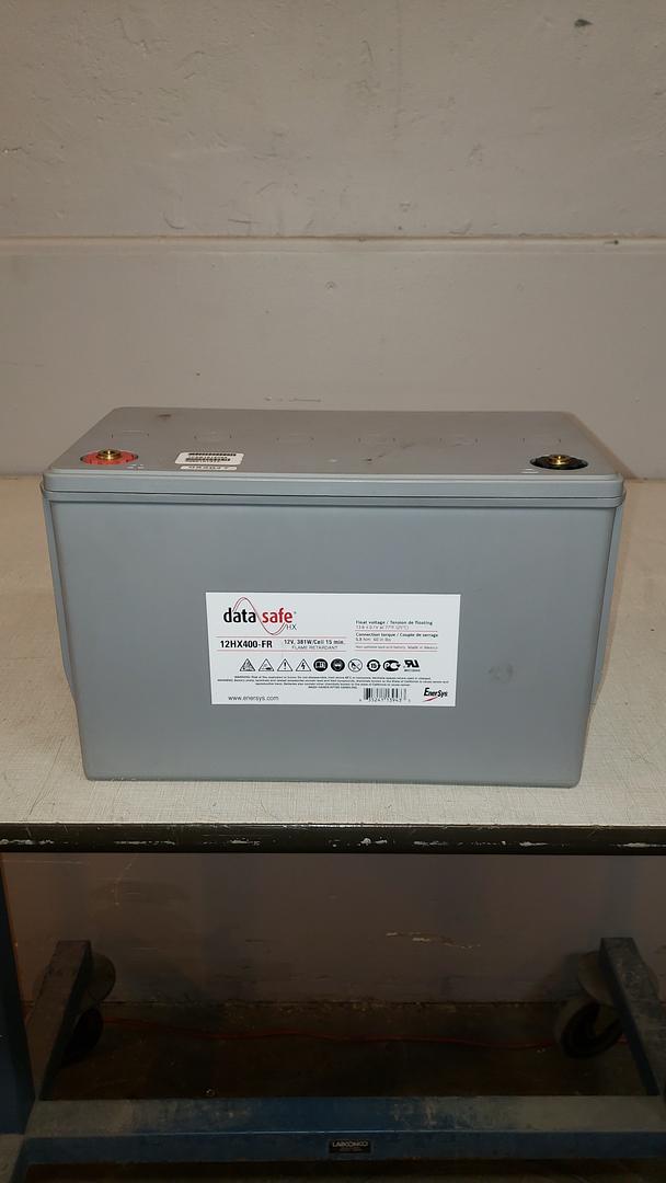 Lead Battery Data Safe 12HX400-FR 94A '17 TESTED GOOD(S6LLST11090)