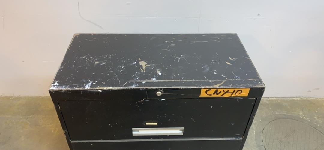 3' Tall Recessed 3 Drawer File Cabinet(S6LLST8685)