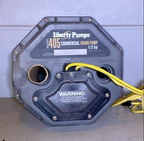 Liberty Commercial Drain Pump Model: 405(S6LLST4508)