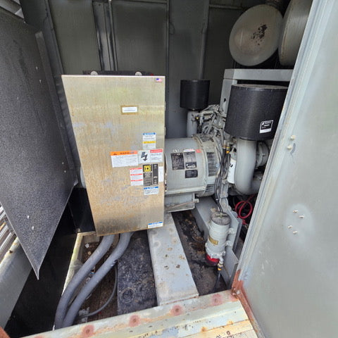 MTU 350kW Continuous Diesel Generator Marathon 433PSL7520 277/480V 2000 Gal Fuel Tank Enclosed