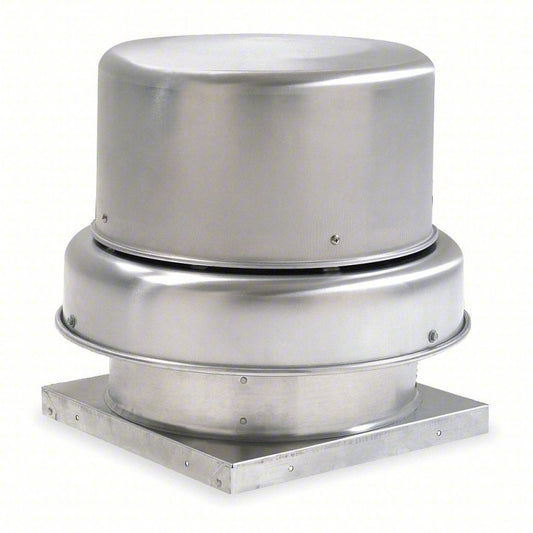 Blower for 6' Fume Hood Centrifugal Upblast Roof Exhaust Fan: Direct Drive, Includes Drive Pack, 11 in Wheel, 1,468 cfm, ODP