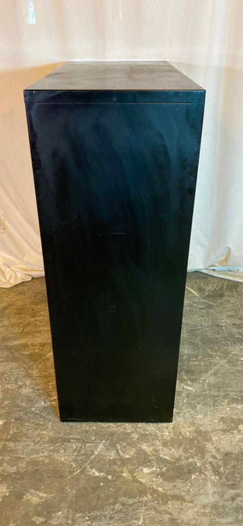 HON Black Filing Cabinet 4 Tiered Shelves(S6LLST2112)