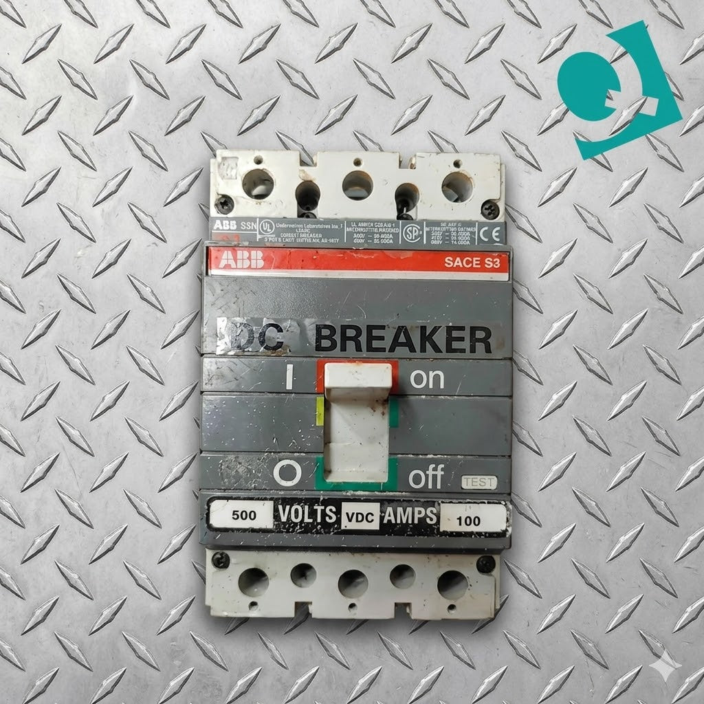 ABB Sace S3 Circuit breaker 100A 2Pole 500V (SKU: 110245)