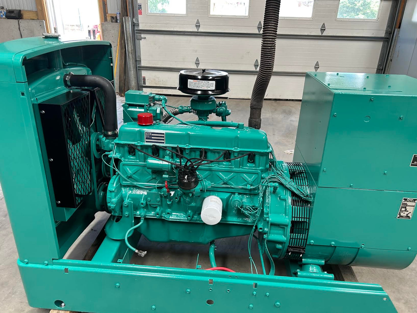 Onan 30kW Propane Generator 120/208V 3ph 827hrs Tested