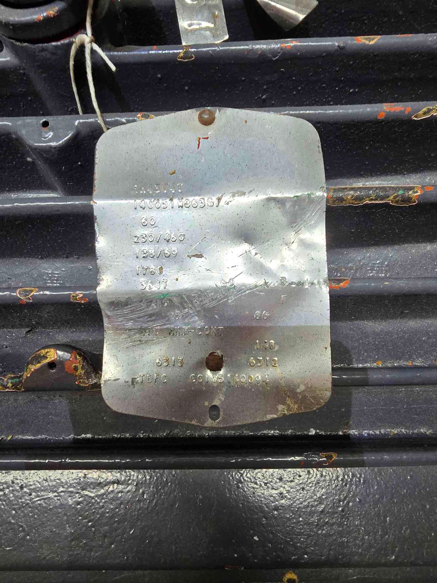 25HP Baldor Motor TCOC51W86861 230/460v (SKU: 111515)