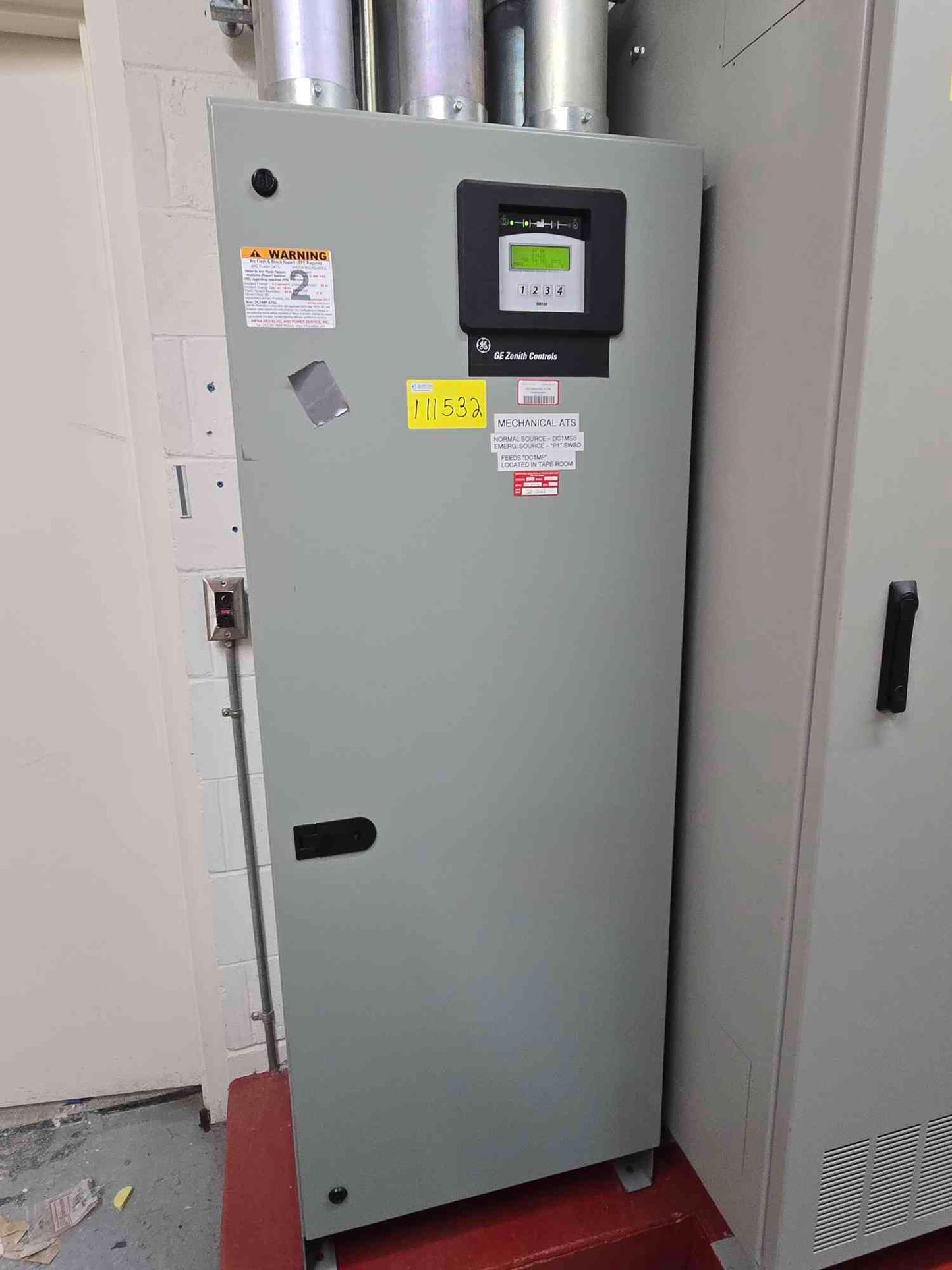 GE Zenith Controls Mechanical ATS with MX150 Microprocessor Controller (SKU: 111532)