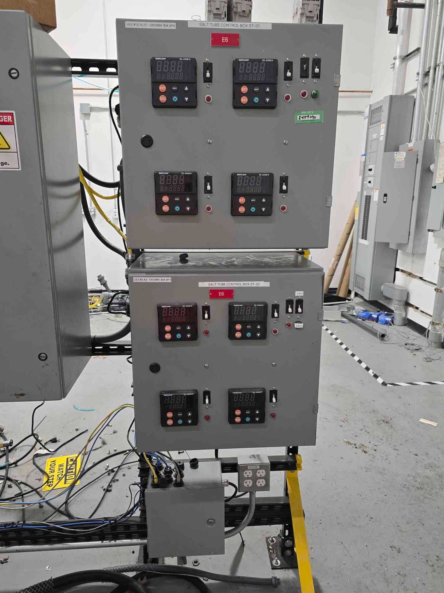 Industrial Heating/Processing Control Panel 120/208V 30A 3Ph (SKU: 112006)