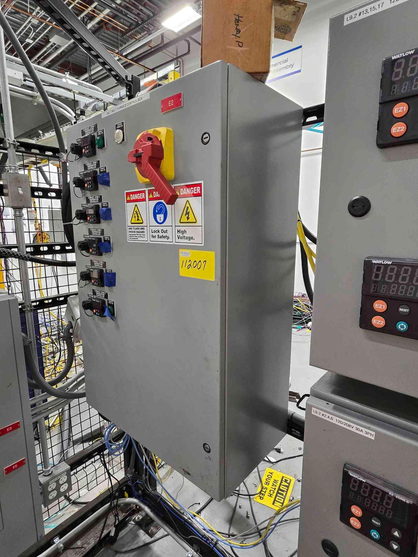 High Temperature Furnace Control Box for Cell Assembly (SKU: 112007)