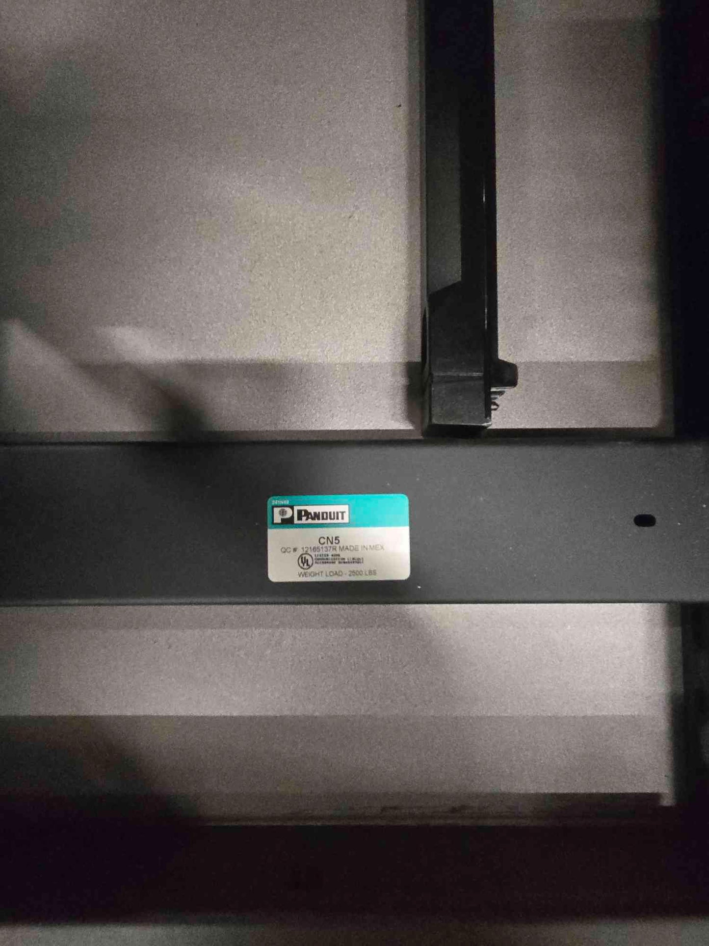 Panduit Net-Access CN5 42U Server Rack Cabinet Mesh Split Doors Cable Duct