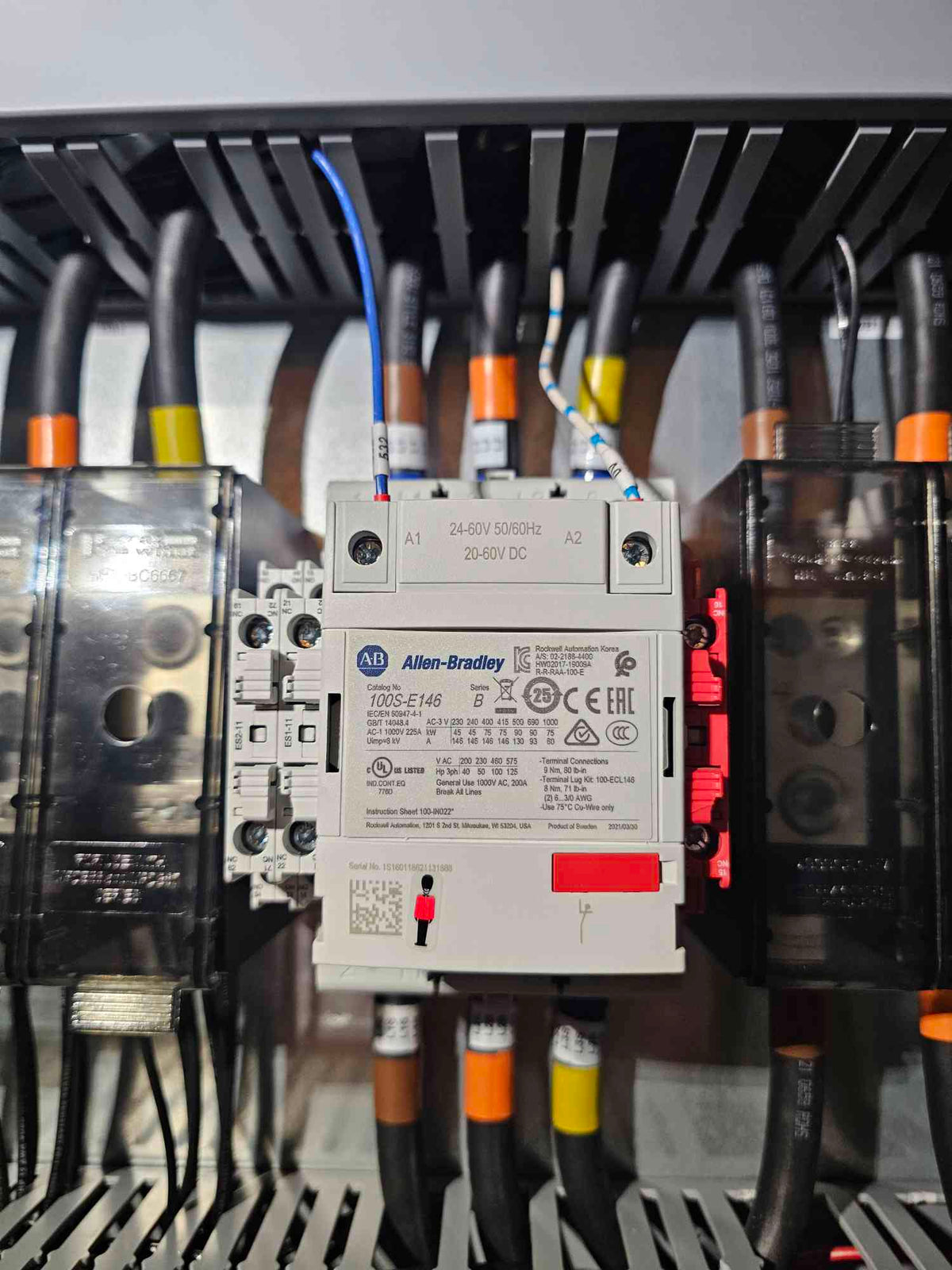 Industrial Electrical Enclosure with Double Doors w/ 2 rotary switches(SKU: 112013)