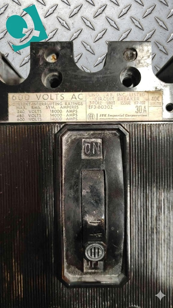 ITE Imperial Corporation Circuit Breaker 30A 3POLES 600V (SKU: 110228)