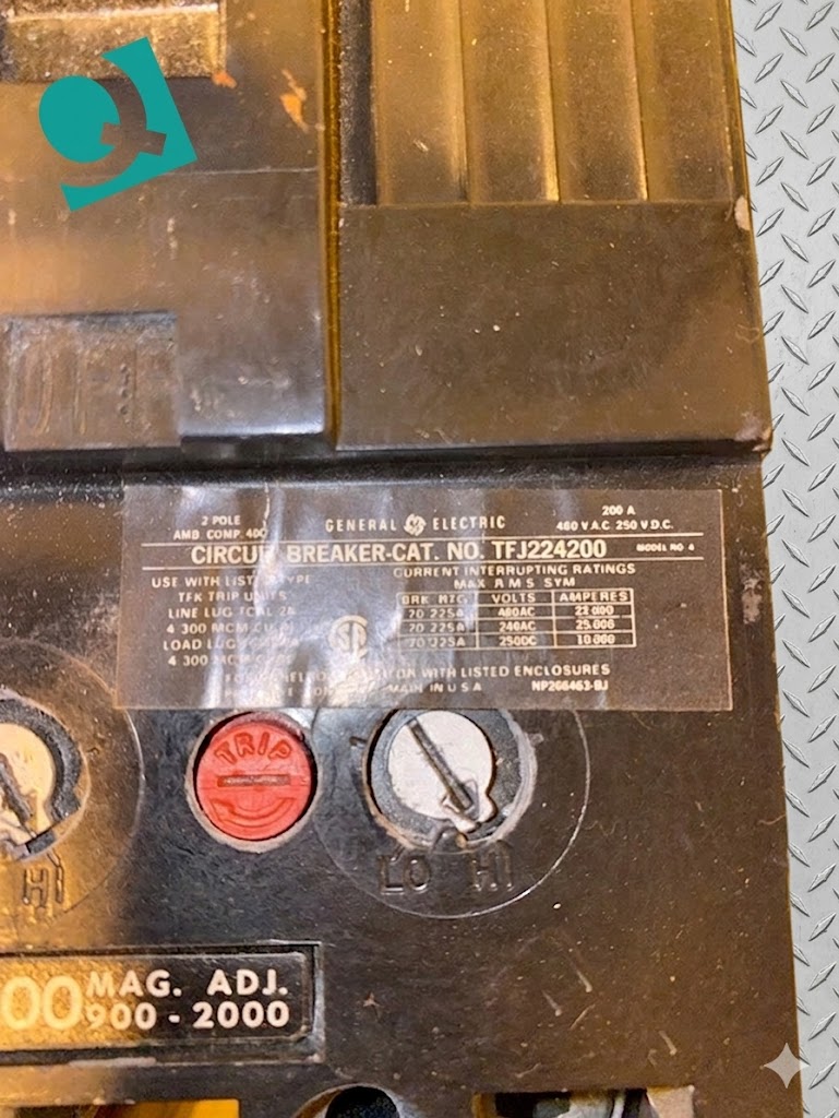 GE 200A TFJ224200 3 Pole Circuit Breaker(S6LLST1440)