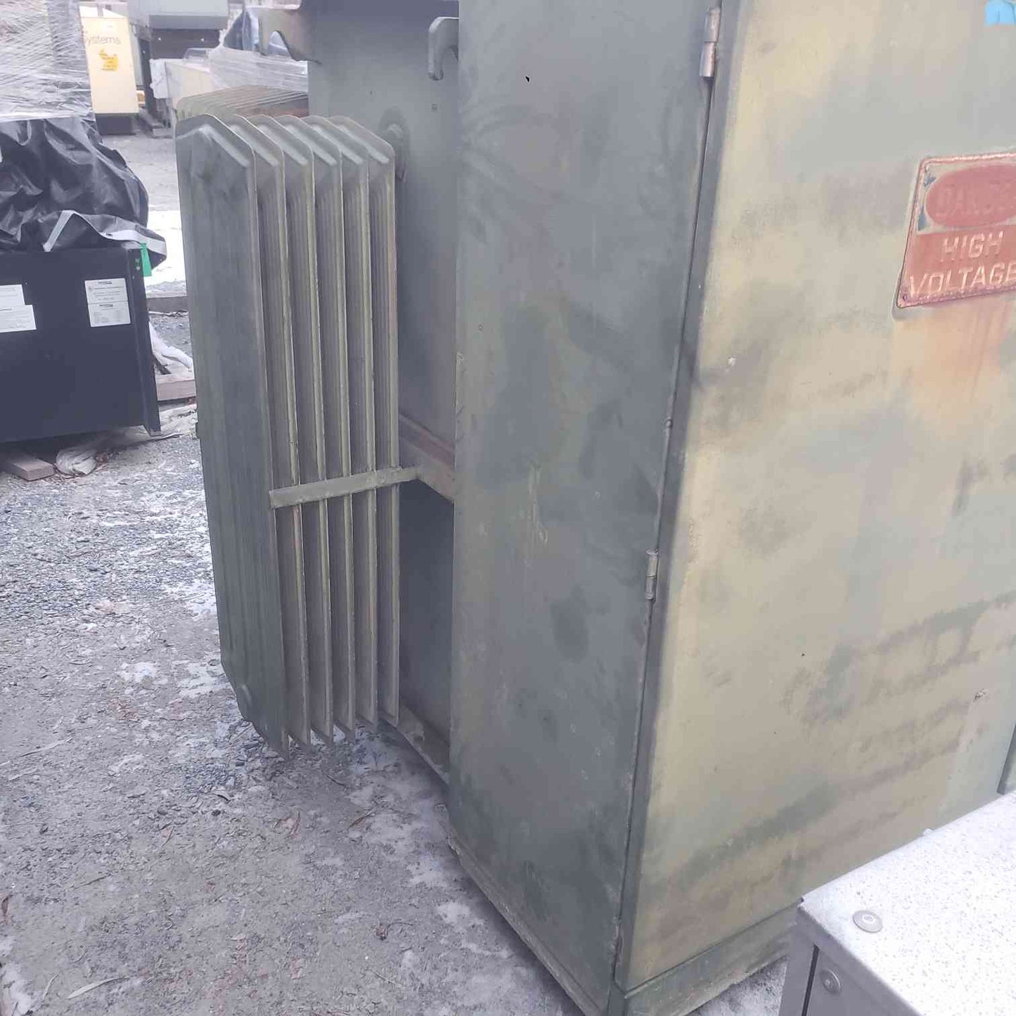 GE 1500KVA 4160V x 480/277v Class 0A Distribution Padmount Transformer (SKU: 111594)