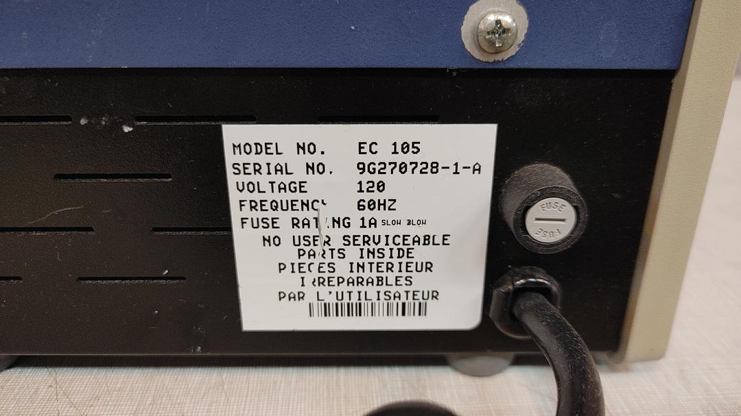 *Pickup Only* E-C Apparatus Corporation EC105(S6LLST12692)