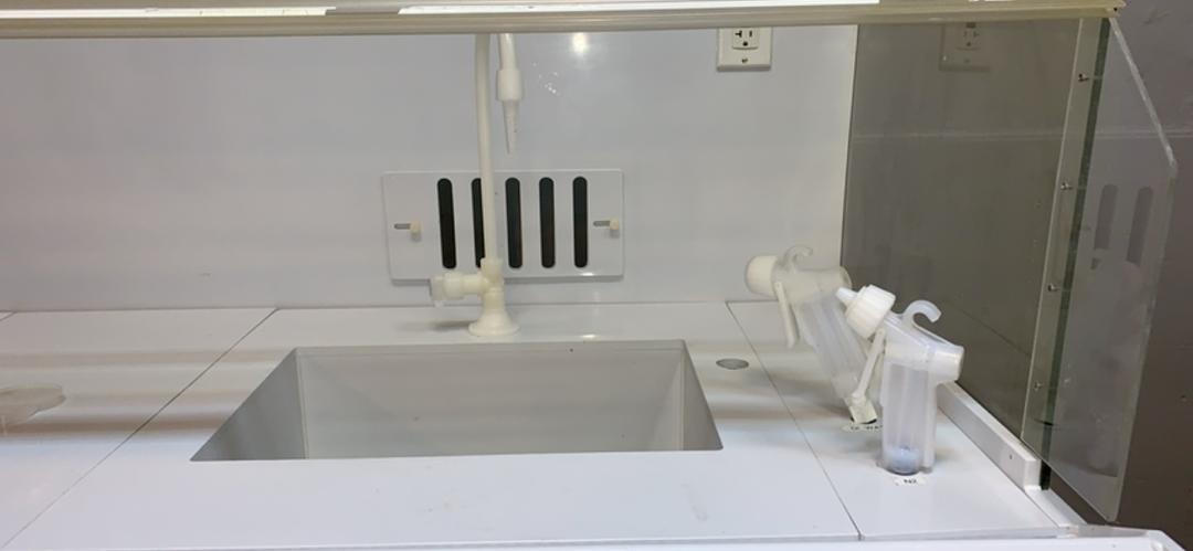 Terra Universal 72" Polypropylene Dual Lab Sink & Workstation - Cleanroom Rated