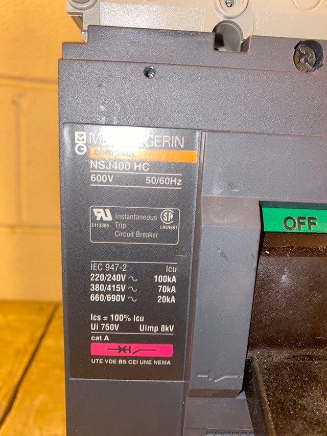 Merlin Gerin, NSJ400 HC, 400A(S6LLST1367)