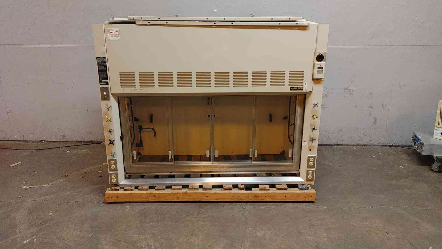 Hamilton SafeAire 6' Chemical Fume Hood w/ Matching Base Cabinet Bench 104258
