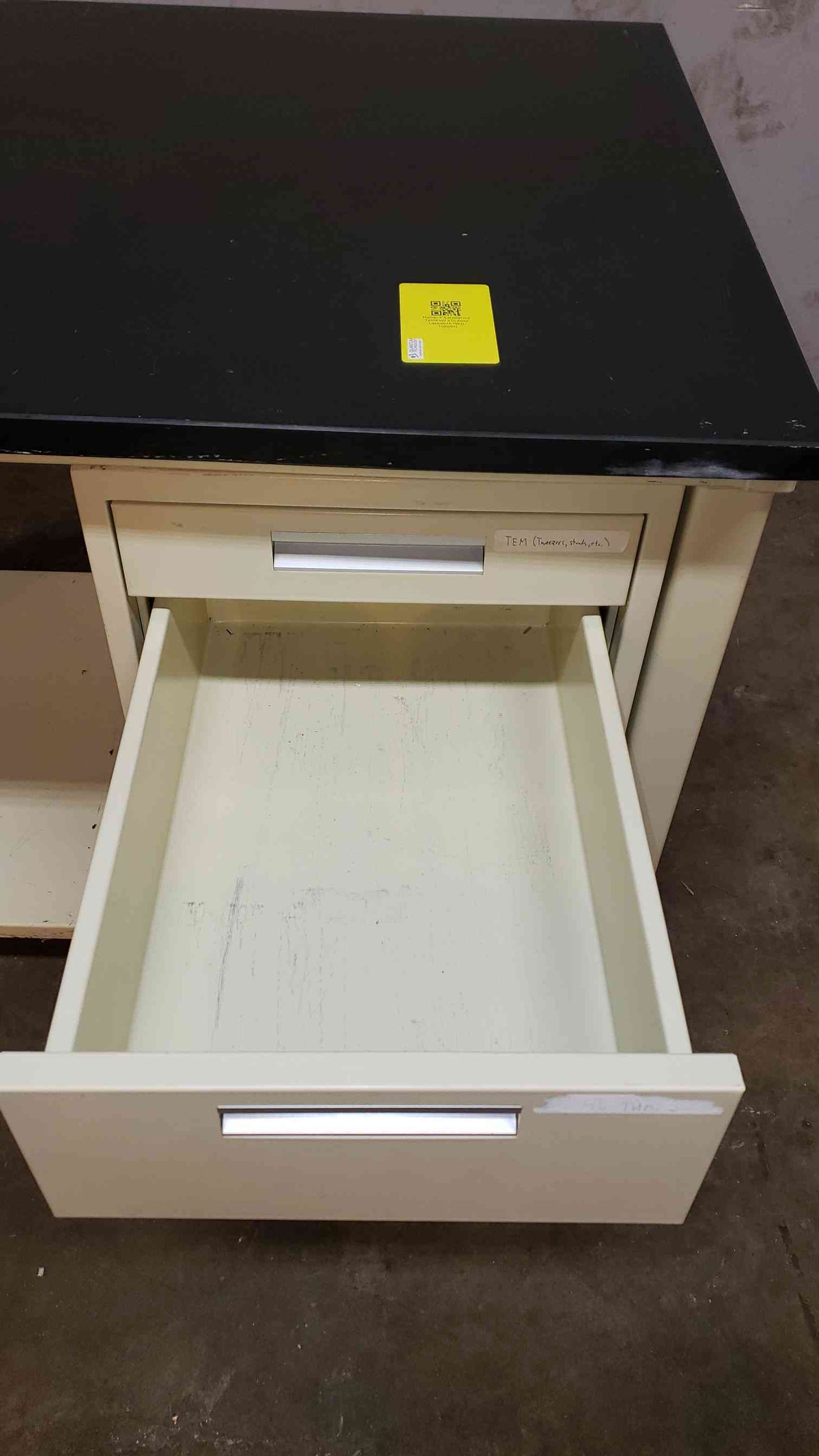 4' Laboratory Table W/ 3 Drawer Casework (SKU: 108004)