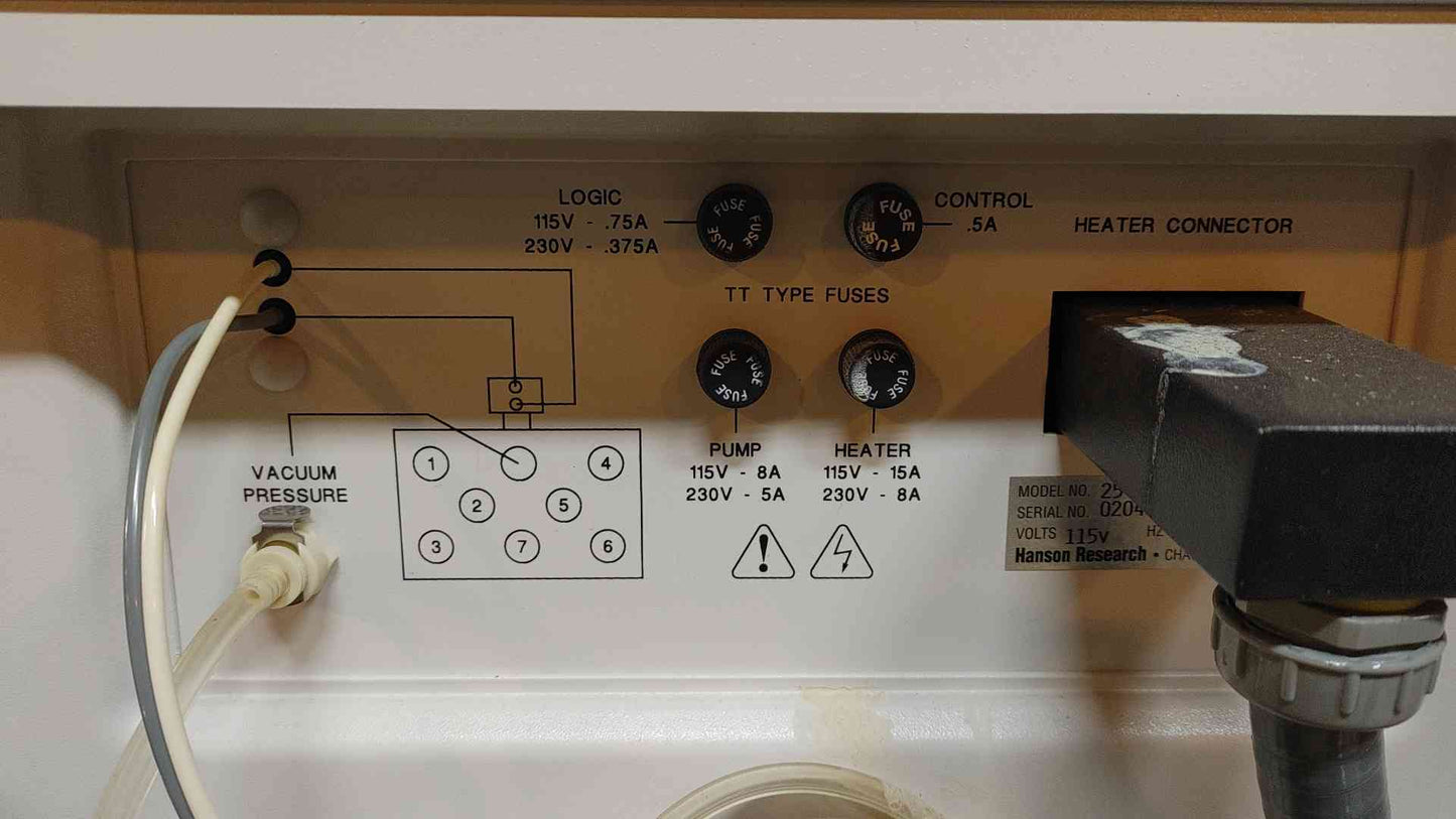 Hanson Research Media-Mate Plus 25-710-101 Automatic Dissolution System