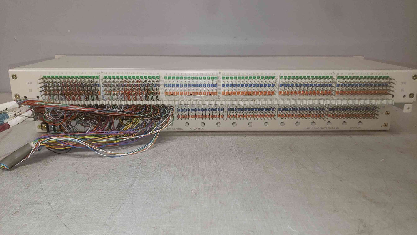 COMMSCOPE 84 Termination Rear Cross Connect Panel Di-G2GU1 (SKU: 109640)